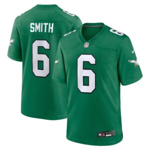 DeVonta Smith Philadelphia Eagles  Youth Alternate Player Game Jersey - Kelly Green
