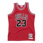 Authentic Jersey Chicago Bulls 1985-86 Michael