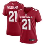 Garrett Williams Arizona Cardinals Women's  Game Jersey -  Cardinal