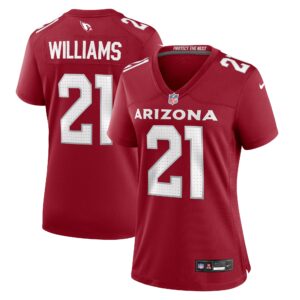 Garrett Williams Arizona Cardinals Women's  Game Jersey -  Cardinal