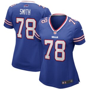 Bruce Smith Buffalo Bills Women's Game Retired Player Jersey - Royal