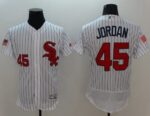 Chicago White sox #45 Michael  White(Black Strip) Fashion Stars And Stripes Flexbase Stitched Jersey