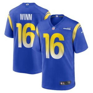 Dresser Winn Los Angeles Rams  Home Game Jersey - Royal