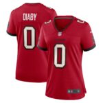 YaYa Diaby Tampa Bay Buccaneers Women's  Game Jersey -  Red