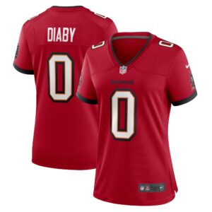 YaYa Diaby Tampa Bay Buccaneers Women's  Game Jersey -  Red