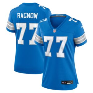 Frank Ragnow Detroit Lions Women's Team Game Jersey -  Blue