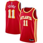 Trae Young Atlanta Hawks  2020/21 Swingman Jersey - Red - Icon Edition