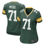 Josh Myers Green Bay Packers Women's Game Jersey - Green