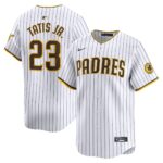 Men's San Diego Padres #23 Fernando Tatis Jr.  White Home Limited Player Jersey
