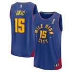 Nikola Jokic Denver Nuggets  Blue 2023 Finals Champions Fast Break Player Jersey - Statement Edition