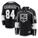 Vladislav Gavrikov Los Angeles Kings Home Breakaway Jersey - Black