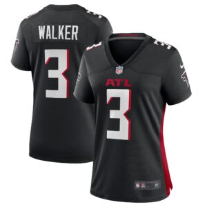 Mykal Walker Atlanta Falcons  Women's Game Player Jersey - Black