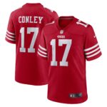Chris Conley San Francisco 49ers  Men's Game Jersey - Scarlet