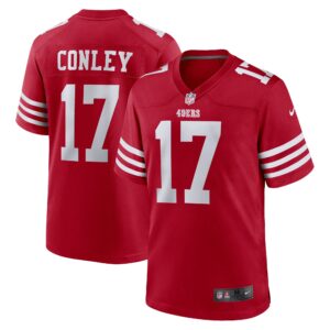 Chris Conley San Francisco 49ers  Men's Game Jersey - Scarlet
