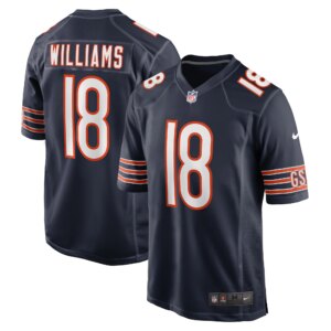 Caleb Williams Chicago Bears 2024 Draft First Round Pick Player Game Jersey - Navy
