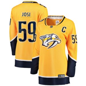 Roman Josi Nashville Predators Women's Premier Breakaway Player Jersey - Gold