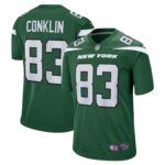Tyler Conklin New York Jets  Game Jersey - Gotham Green