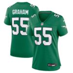 Brandon Graham Philadelphia Eagles Women's Alternate Game Jersey - Kelly Green