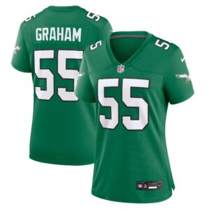 Brandon Graham Philadelphia Eagles Women's Alternate Game Jersey - Kelly Green