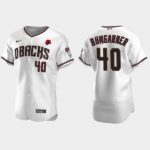 Men's Arizona Diamondbacks #40 Madison Bumgarner 2021 Memorial Day White Flex Base Jersey