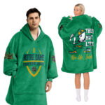 Adult Notre Dame Football Unisex Blanket Hoodie