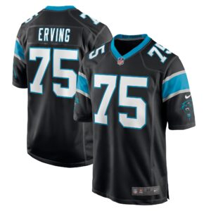 Cameron Erving Carolina Panthers  Game Jersey - Black