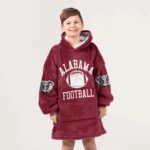 Kid 1 Alabama Football Unisex Blanket Hoodie