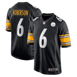 Jaquarii Roberson Pittsburgh Steelers  Game Player Jersey - Black