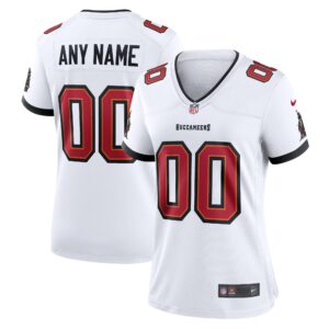 Tampa Bay Buccaneers Women's Custom Game Jersey - White