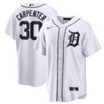 Kerry Carpenter #30 Detroit Tigers Home Replica Jersey - White