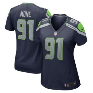 Bryan Mone Seattle Seahawks Women's  Game Jersey - College Navy