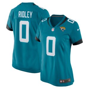 Calvin Ridley Jacksonville Jaguars  Women's Game Player Jersey - Teal