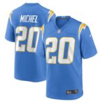 Sony Michel Los Angeles Chargers  Game Player Jersey - Powder Blue