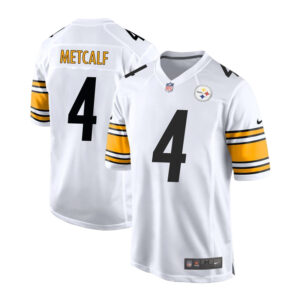 DK Metcalf #4 Men's Replica Away Jersey