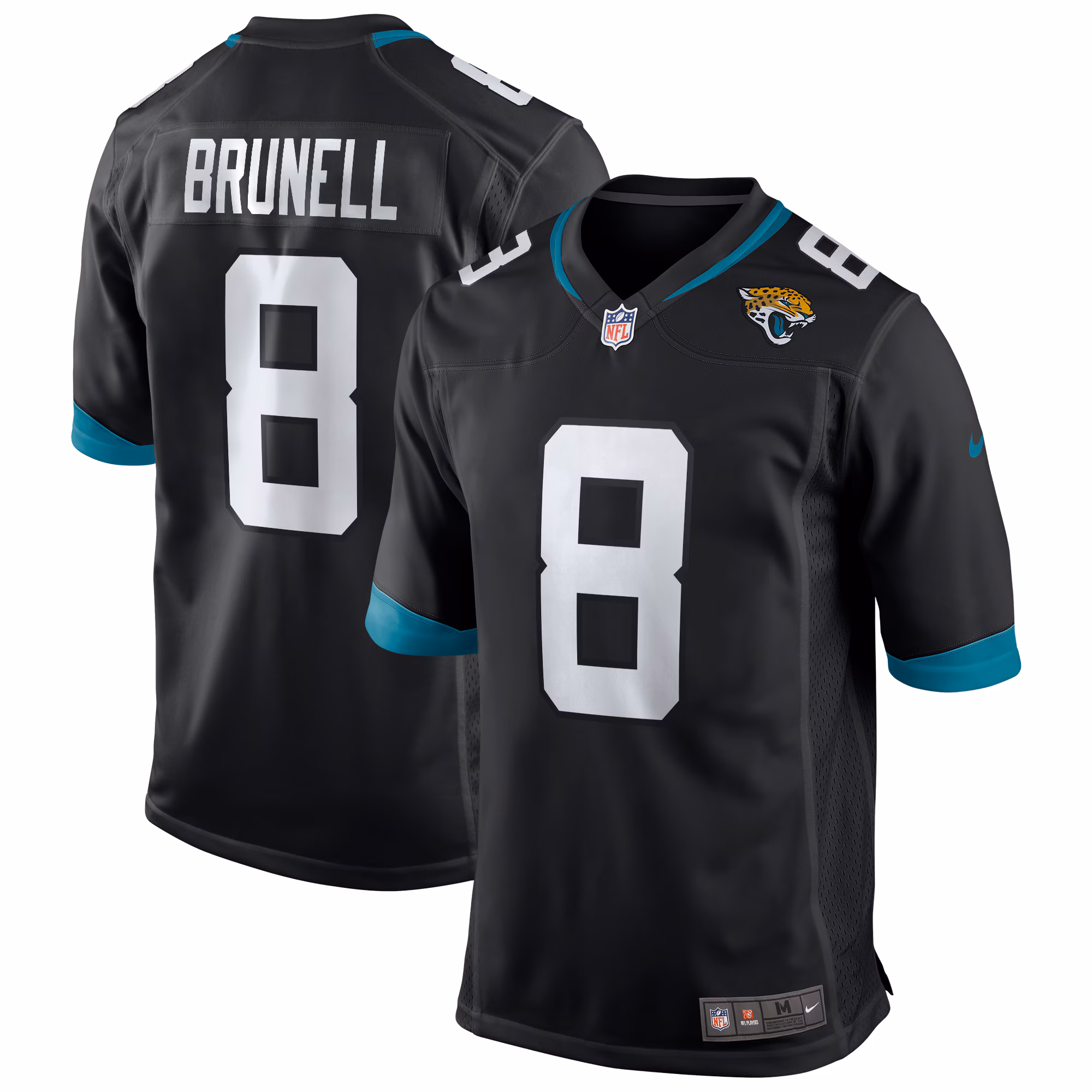 Mark Brunell #8 Jacksonville Jaguars Retired Player Alternate Game Jersey - Black