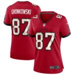 Rob Gronkowski Tampa Bay Buccaneers  Women's Game Jersey - Red