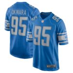 Romeo Okwara Detroit Lions  Game Jersey - Blue