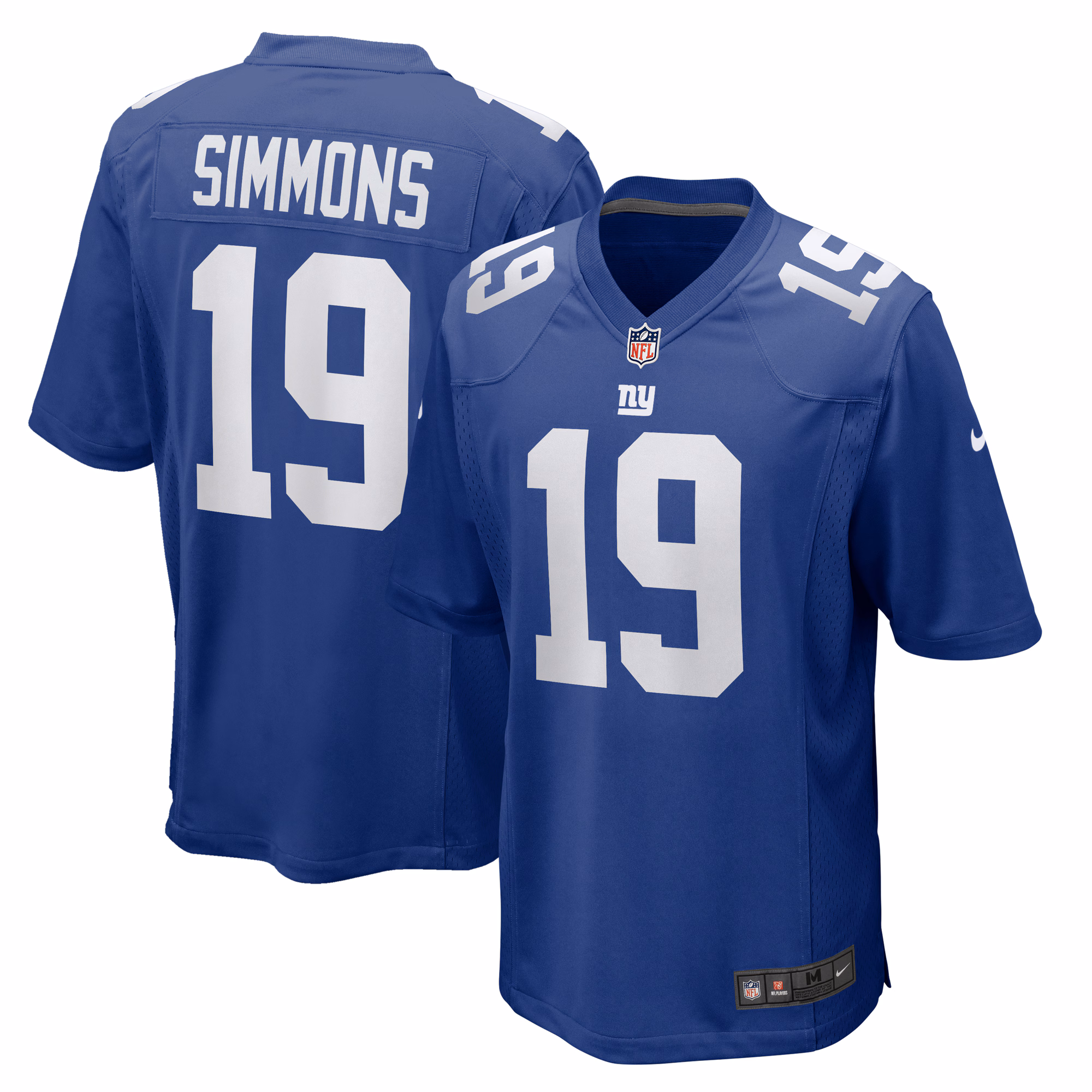 Isaiah Simmons New York Giants Team Game Jersey -  Royal