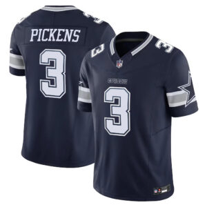 George Pickens #3 Dallas Cowboys Vapor F.U.S.E. Limited Jersey - Navy