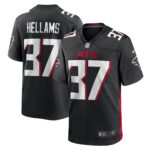 DeMarcco Hellams Atlanta Falcons Team Game Jersey -  Black