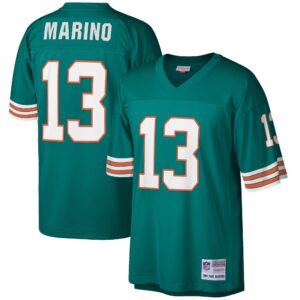 Dan Marino Miami Dolphins  1984 Retired Player Legacy Replica Jersey - Aqua