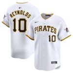 Men's Pittsburgh Pirates Bryan Reynolds  White Home Limited Player Jersey