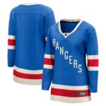 Women's New York Rangers  Fanatics Blue Centennial Breakaway Jersey