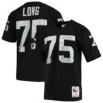 Howie Long Las Vegas Raiders  1983 Authentic Throwback Retired Player Jersey - Black