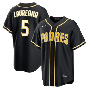 Ramón Laureano #5 San Diego Padres Fashion Replica Out Jersey - Black