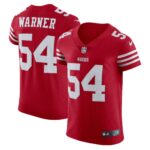 Fred Warner San Francisco 49ers  Vapor Elite Jersey - Scarlet