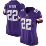 Paul Krause Minnesota Vikings Women's Game Retired Player Jersey - Purple