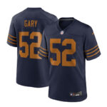 Green Bay Packers #52 Rashan Gary 23 Classic Game Jersey-Navy