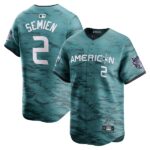 Men's American League #2 Marcus Semien  Teal 2023 All-Star Game Cool Base Jersey