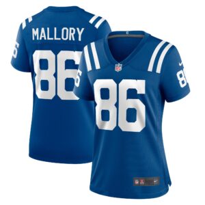 Will Mallory Indianapolis Colts Women's Team Game Jersey -  Royal
